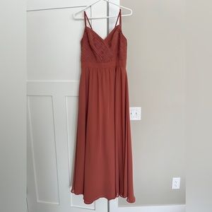 Kennedy blue bridesmaid dress